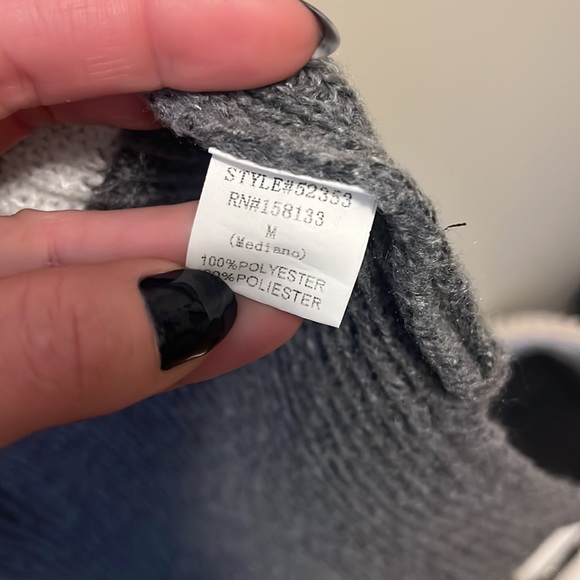 ✨SALE✨ STACCATO | Striped Knit Open Front Cardigan Sweater W/ Pockets - Picture 6 of 10